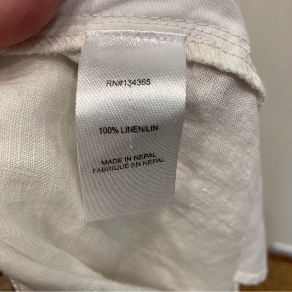 andrea jovine White Linen Pants - Picture 10 of 13